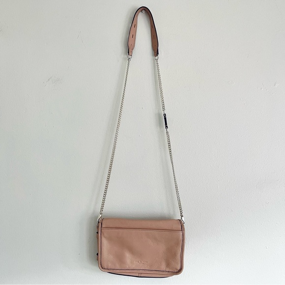 Rag & Bone Field Clutch Convertible Crossbody Mini Bag In Nude/ Pink - Picture 5 of 16